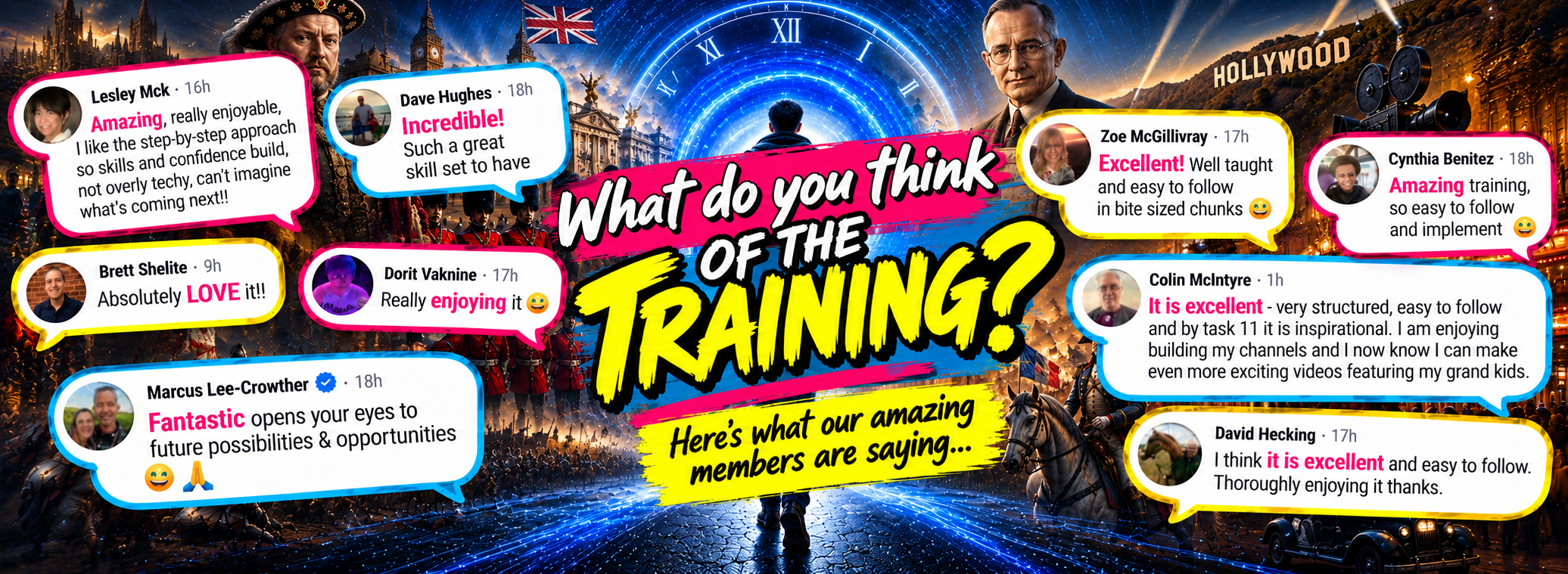 What do you think of the training? Here's what our amazing members are saying